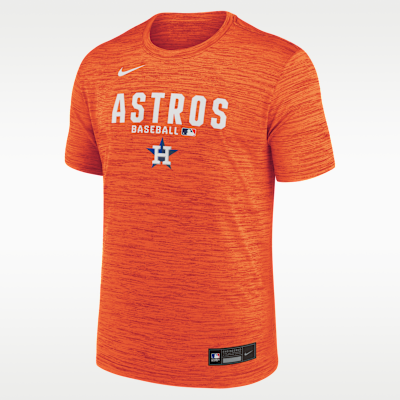 【選手着用モデル】NIKE MLB Houston Astros Tシャツ Houston Astros Authentic Collection Men's Nike Dri-FIT MLB T-Shirt
